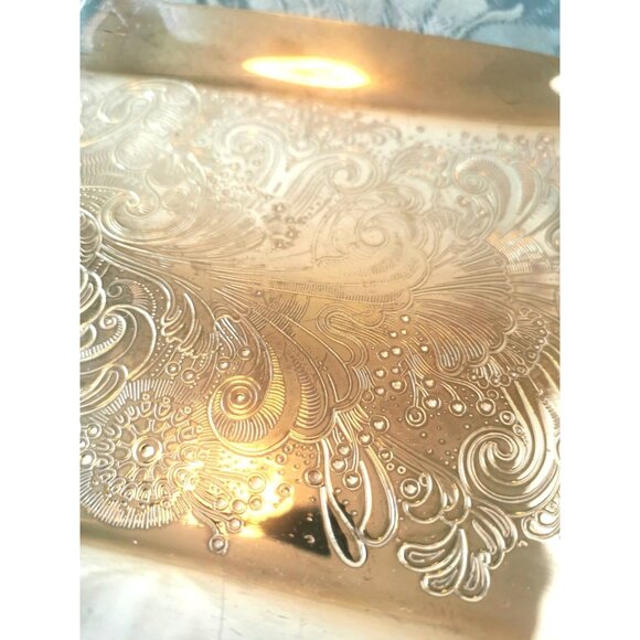 Tray The Jugendstil/Art Nouveau design Vintage WMF German Stamped Botanical - Picture 8 of 9